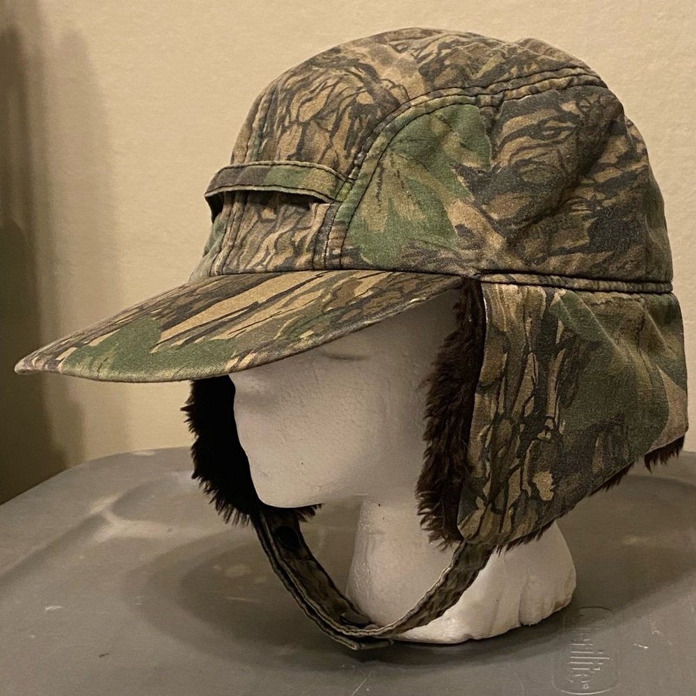 Camo Winter Trapper Hat Ear Flaps